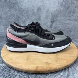 Nike Shoes Boys Size 7Y Gray Pink Black Waffle Running Sneakers DC0481-006